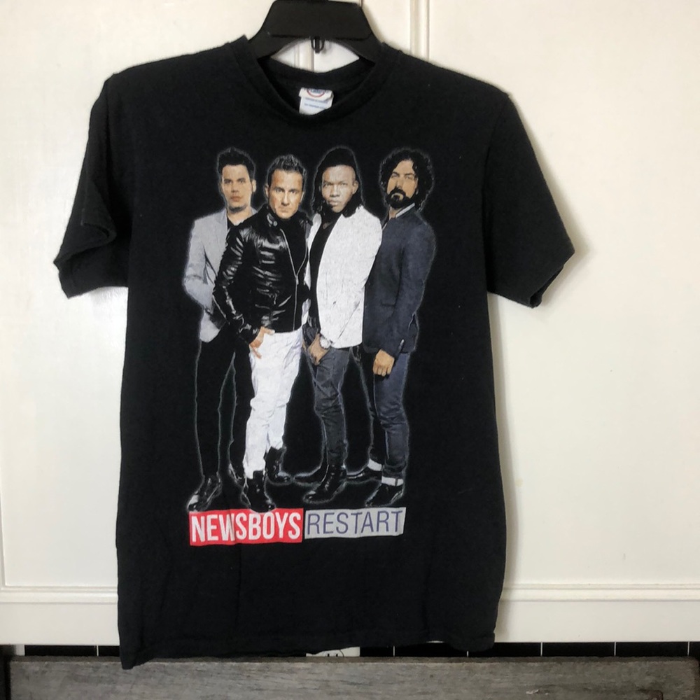 Newsboys Restart concert T-shirt We believe Tour size S